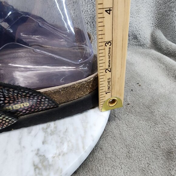 Mephisto Shoes Womens Size EU 40 US 10 Black Slip On Sandels *Read* - Picture 3 of 13